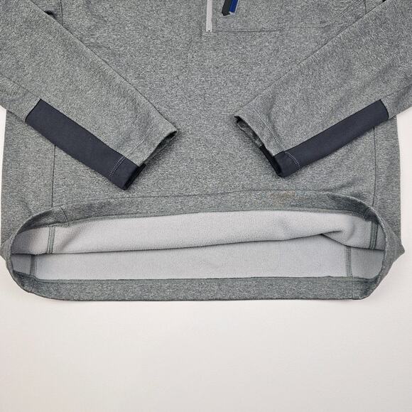The North Face Canyonlands 1/2 Zip Pullover Sweater Men M Mid-Weight Fleece Gray - Picture 3 of 9